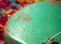Fender '59 P-Bass Heavy Relic Handwound Pickups Aged Seafoam Green/Faded Tahitian Coral SN# R135750