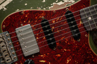 Fender '59 Super Heavy Relic Stratocaster Dirty Olive Drab w/ Competition Stripe #R143399 USED