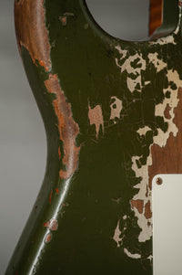 Fender '59 Super Heavy Relic Stratocaster Dirty Olive Drab w/ Competition Stripe #R143399 USED