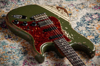 Fender '59 Super Heavy Relic Stratocaster Dirty Olive Drab w/ Competition Stripe #R143399 USED