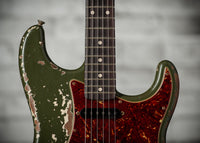 Fender '59 Super Heavy Relic Stratocaster Dirty Olive Drab w/ Competition Stripe #R143399 USED