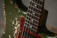 Fender '59 Super Heavy Relic Stratocaster Dirty Olive Drab w/ Competition Stripe #R143399 USED