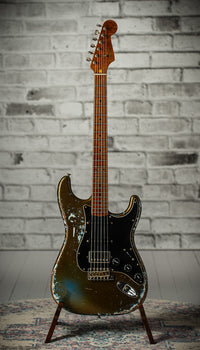 Fender '59 Strat HSS Super Heavy Relic Dirty Olive Drab SN# R134222