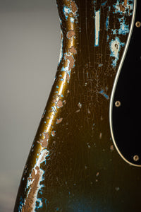 Fender '59 Strat HSS Super Heavy Relic Dirty Olive Drab SN# R134222