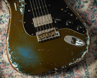 Fender '59 Strat HSS Super Heavy Relic Dirty Olive Drab SN# R134222