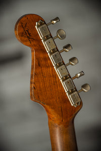 Fender '59 Strat HSS Super Heavy Relic Dirty Olive Drab SN# R134222