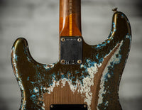 Fender '59 Strat HSS Super Heavy Relic Dirty Olive Drab SN# R134222