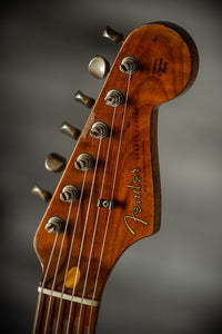 Fender '59 Strat HSS Super Heavy Relic Dirty Olive Drab SN# R134222