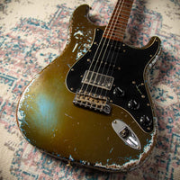 Fender '59 Strat HSS Super Heavy Relic Dirty Olive Drab SN# R134222