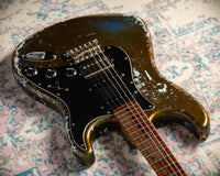 Fender '59 Strat HSS Super Heavy Relic Dirty Olive Drab SN# R134222