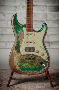 Fender '59 Stratocaster Super Heavy Relic Green Paisley Austin Macnutt Masterbuilt BTB Event Guitar #R148099