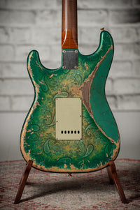 Fender '59 Stratocaster Super Heavy Relic Green Paisley Austin Macnutt Masterbuilt BTB Event Guitar #R148099