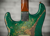 Fender '59 Stratocaster Super Heavy Relic Green Paisley Austin Macnutt Masterbuilt BTB Event Guitar #R148099