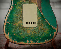 Fender '59 Stratocaster Super Heavy Relic Green Paisley Austin Macnutt Masterbuilt BTB Event Guitar #R148099
