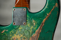 Fender '59 Stratocaster Super Heavy Relic Green Paisley Austin Macnutt Masterbuilt BTB Event Guitar #R148099