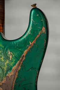 Fender '59 Stratocaster Super Heavy Relic Green Paisley Austin Macnutt Masterbuilt BTB Event Guitar #R148099