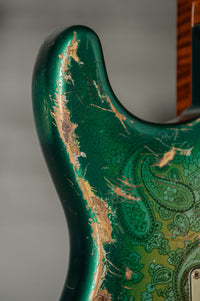 Fender '59 Stratocaster Super Heavy Relic Green Paisley Austin Macnutt Masterbuilt BTB Event Guitar #R148099