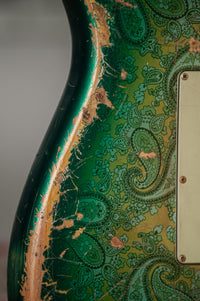 Fender '59 Stratocaster Super Heavy Relic Green Paisley Austin Macnutt Masterbuilt BTB Event Guitar #R148099