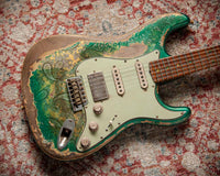Fender '59 Stratocaster Super Heavy Relic Green Paisley Austin Macnutt Masterbuilt BTB Event Guitar #R148099