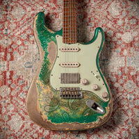 Fender '59 Stratocaster Super Heavy Relic Green Paisley Austin Macnutt Masterbuilt BTB Event Guitar #R148099