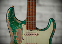 Fender '59 Stratocaster Super Heavy Relic Green Paisley Austin Macnutt Masterbuilt BTB Event Guitar #R148099