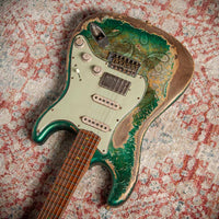 Fender '59 Stratocaster Super Heavy Relic Green Paisley Austin Macnutt Masterbuilt BTB Event Guitar #R148099