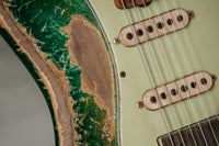 Fender '59 Stratocaster Super Heavy Relic Green Paisley Austin Macnutt Masterbuilt BTB Event Guitar #R148099