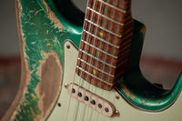 Fender '59 Stratocaster Super Heavy Relic Green Paisley Austin Macnutt Masterbuilt BTB Event Guitar #R148099