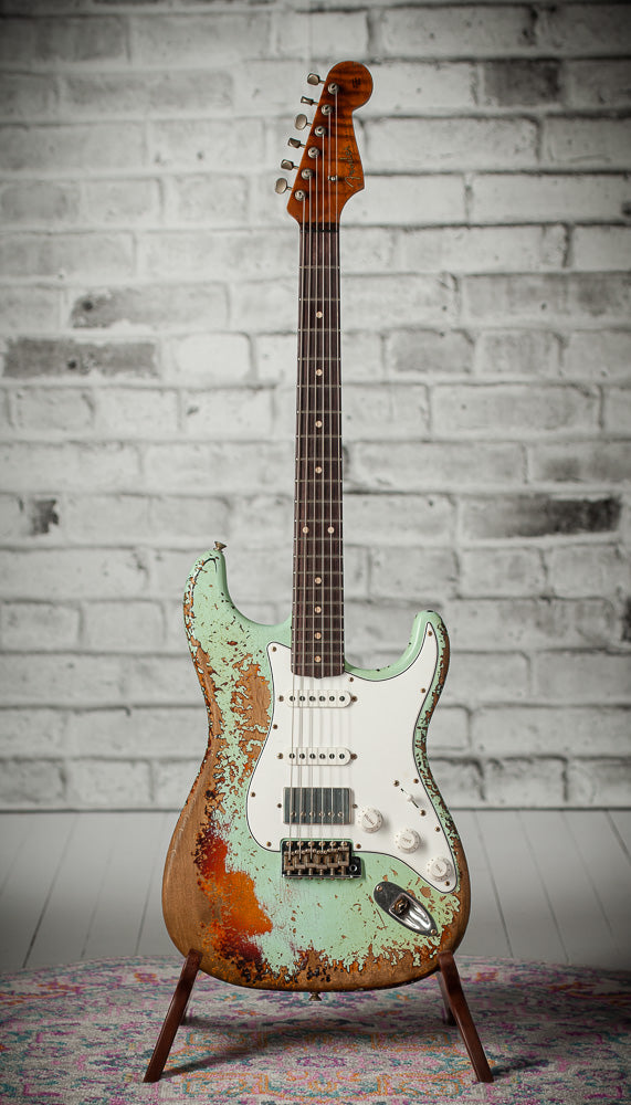 Fender '59 Super Heavy Relic Strat Super Faded Aged Surf – Lauzon