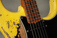 Fender '59 Super Heavy Relic Stratocaster HSS Graffiti Yellow Black Competition Stripe #R144528