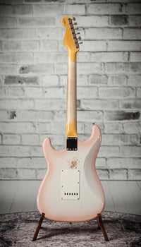Fender '60 Relic Stratocaster Shell Pink Burst HW 60/63 Pickups #R146833