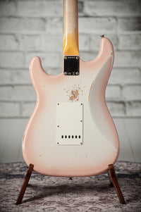 Fender '60 Relic Stratocaster Shell Pink Burst HW 60/63 Pickups #R146833
