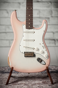 Fender '60 Relic Stratocaster Shell Pink Burst HW 60/63 Pickups #R146833