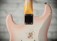 Fender '60 Relic Stratocaster Shell Pink Burst HW 60/63 Pickups #R146833
