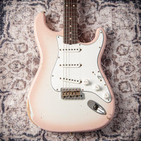 Fender '60 Relic Stratocaster Shell Pink Burst HW 60/63 Pickups #R146833