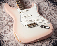 Fender '60 Relic Stratocaster Shell Pink Burst HW 60/63 Pickups #R146833