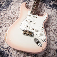 Fender '60 Relic Stratocaster Shell Pink Burst HW 60/63 Pickups #R146833