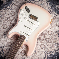 Fender '60 Relic Stratocaster Shell Pink Burst HW 60/63 Pickups #R146833