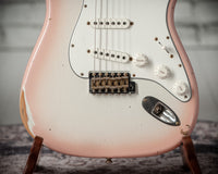 Fender '60 Relic Stratocaster Shell Pink Burst HW 60/63 Pickups #R146833