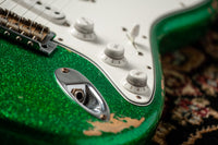 Fender '60 Strat Heavy Relic Green Sparkle #R110429 Used