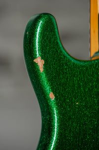 Fender '60 Strat Heavy Relic Green Sparkle #R110429 Used