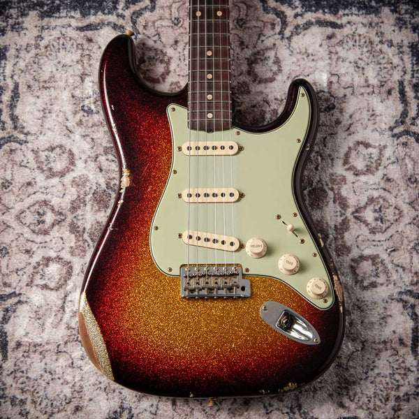 Fender '60 Stratocaster NAMM 2026 Event Guitar Sunburst Sparkle Hand Wound Pickups #CZ587196