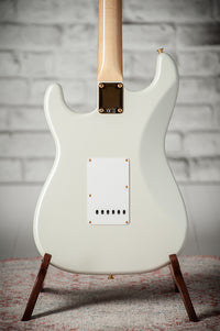 Fender '60 Stratocaster NOS Frost White, Gold Hardware Handwound Fat 60s Pickups #R148721