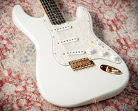Fender '60 Stratocaster NOS Frost White, Gold Hardware Handwound Fat 60s Pickups #R148721