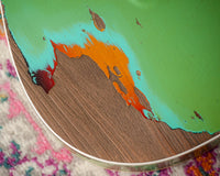 Fender '60 Telecaster Custom Super Heavy Relic Masterbuilt by Levi Perry Seafoam Green over 3-Tone Sunburst # R138067 Used