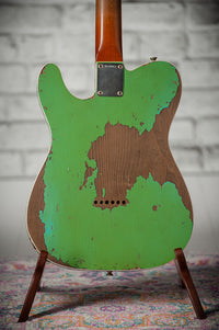 Fender '60 Telecaster Custom Super Heavy Relic Masterbuilt by Levi Perry Seafoam Green over 3-Tone Sunburst # R138067 Used
