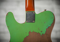 Fender '60 Telecaster Custom Super Heavy Relic Masterbuilt by Levi Perry Seafoam Green over 3-Tone Sunburst # R138067 Used