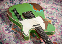 Fender '60 Telecaster Custom Super Heavy Relic Masterbuilt by Levi Perry Seafoam Green over 3-Tone Sunburst # R138067 Used
