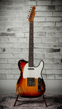 Fender '60 Telecaster Custom  Super Heavy Relic 3 Tone Sunburst #R147430