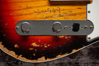 Fender '60 Telecaster Custom  Super Heavy Relic 3 Tone Sunburst #R147430